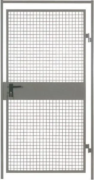 TTS Einzeltür Trennwandsystem Vario BxH 1000x2200 mm RAL 5010 Drahtgitter