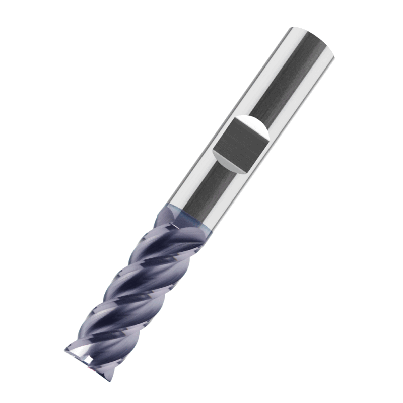 VHM-Schaftfräser TIALN HB 5 mm