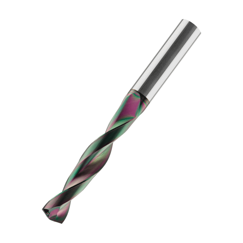 VHM-Spiralbohrer 5xD mit IK ta-C HB 3,4 mm