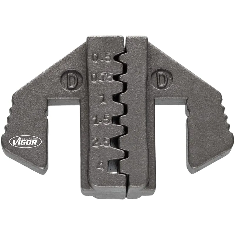 Vigor V2499-D CRIMP EINSATZ D: 0,5 - 4 MM F. V2499
