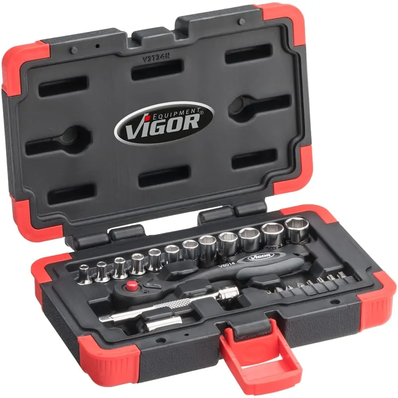 Vigor V3734N Steckschlüssel-Satz 1/4"