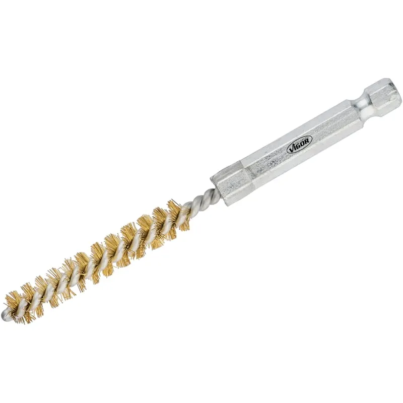 Vigor V4646M-8 Messingbürste 8 mm 10 Stück