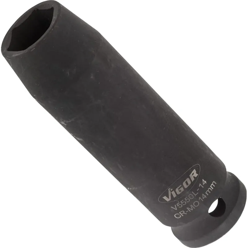 Vigor V5550L-14 Kraftnuss 1/2" 6kt SW 14 lang