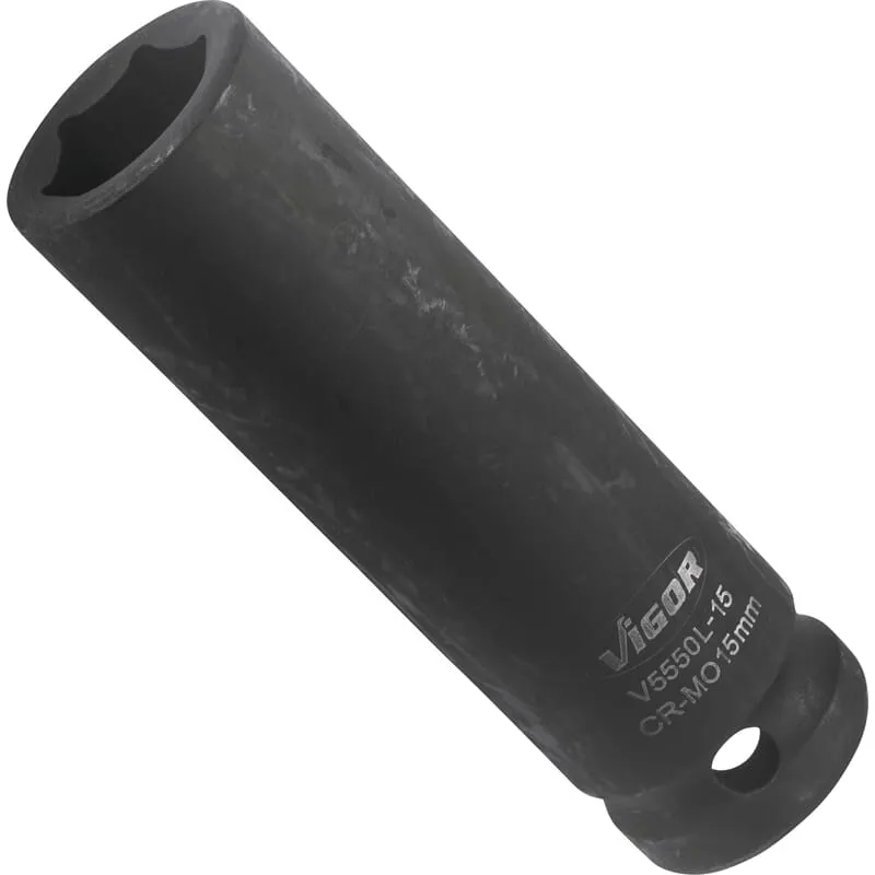 Vigor V5550L-15 Kraftnuss 1/2" 6kt SW 15 lang