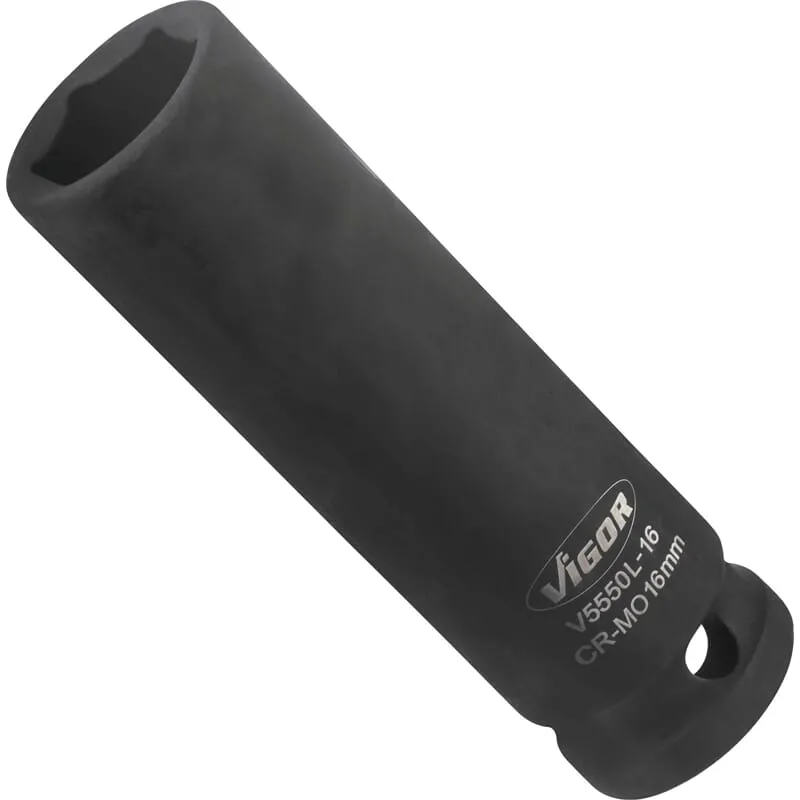 Vigor V5550L-16 Kraftnuss 1/2" 6kt SW 16 lang