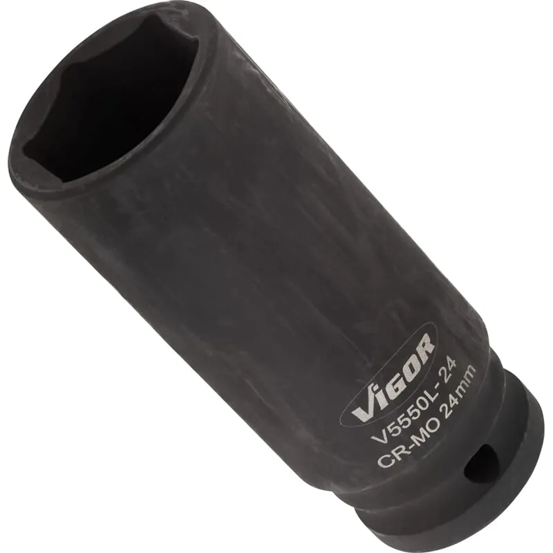 Vigor V5550L-24 Kraftnuss 1/2" 6kt SW 24 lang