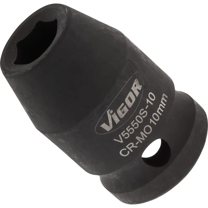 Vigor V5550S-10 Kraftnuss 1/2" 6kt SW 10 kurz