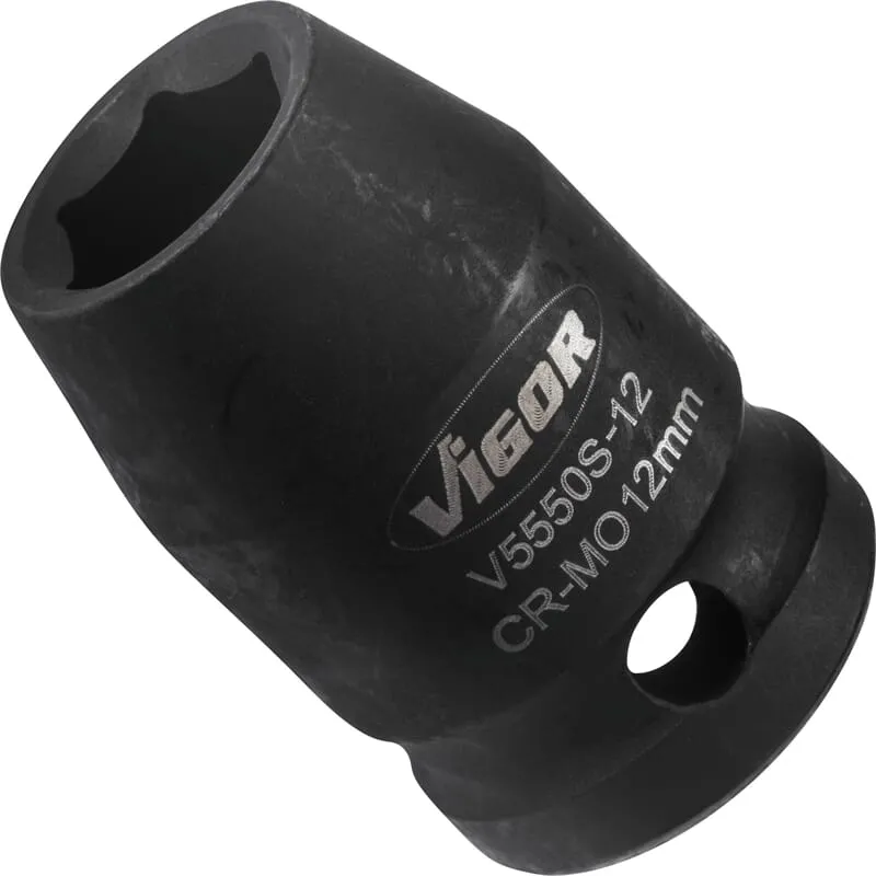 Vigor V5550S-12 Kraftnuss 1/2" 6kt SW 12 kurz