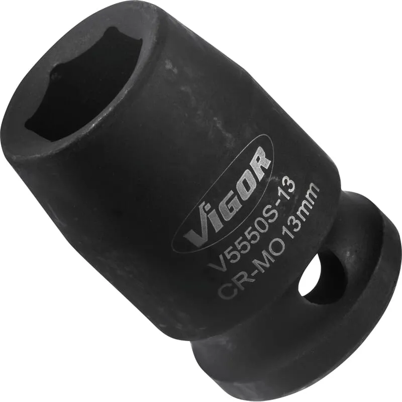 Vigor V5550S-13 Kraftnuss 1/2" 6kt SW 13 kurz