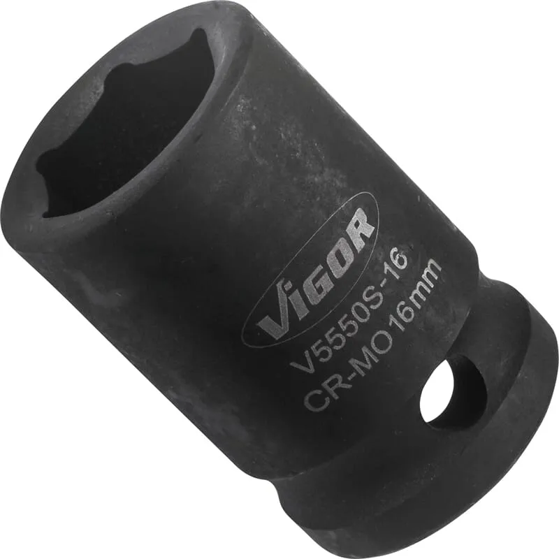 Vigor V5550S-16 Kraftnuss 1/2" 6kt SW 16 kurz