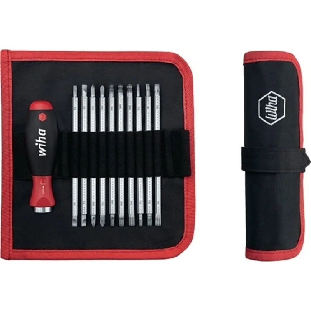 Feinmechanikerschraubendrehersatz 281 T11 11-tlg.Schlitz/PH/PZD/TX/6KT WIHA