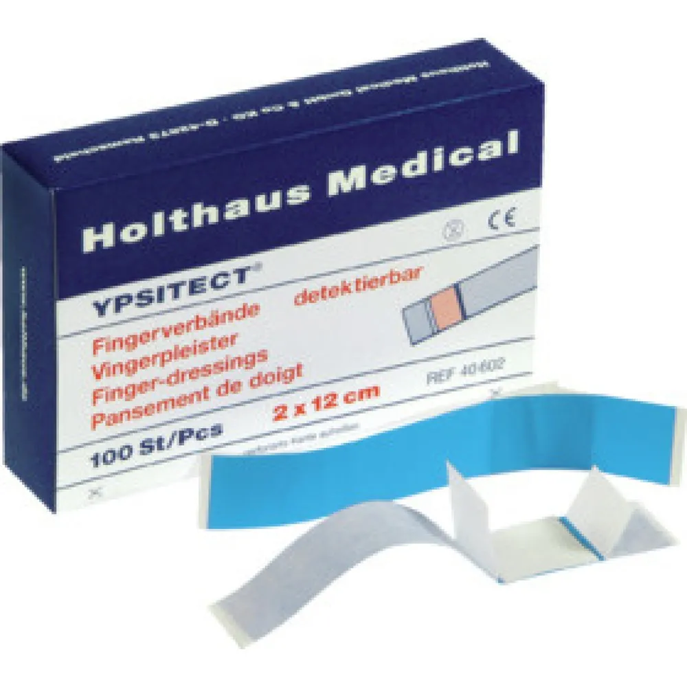 Ypsitect Fingerverband detektabel, 50 Stück, (LxB): 18,0 x 2,5 cm
